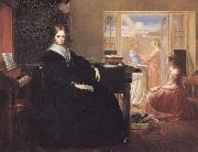 Richard Redgrave,RA The Governess:she Sees no Kind Domestic Visage Near oil painting artist